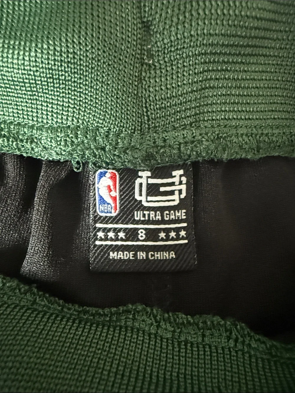 Ultra Game NBA Milwaukee Bucks Boys Shorts, Size 8